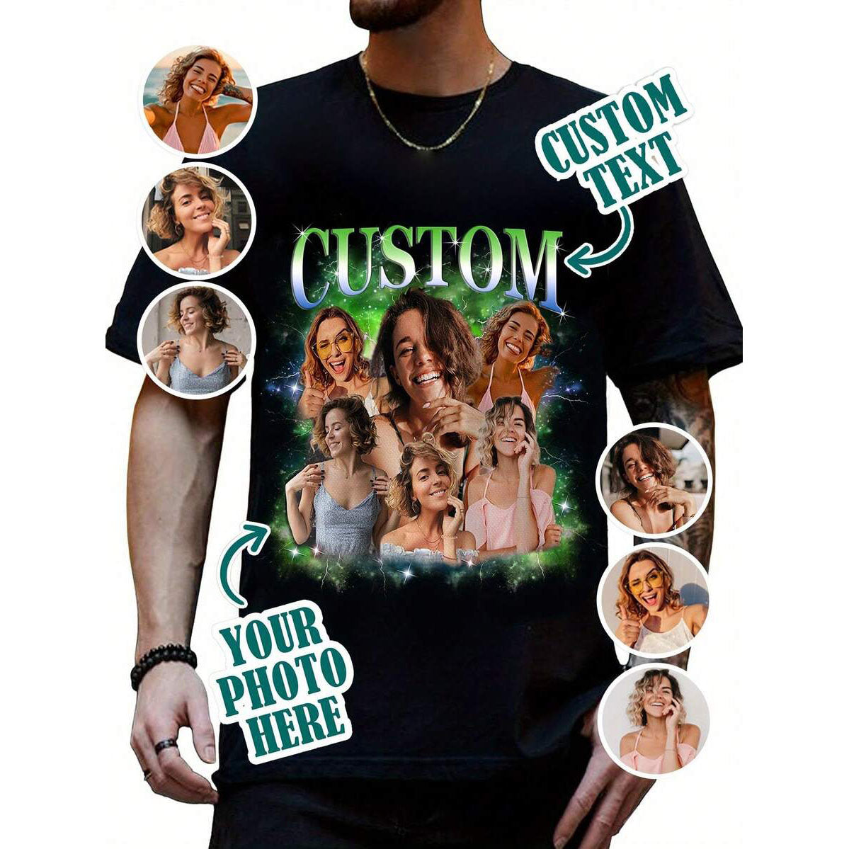 Personalized Everyday T-Shirt – Gift for Him or Her