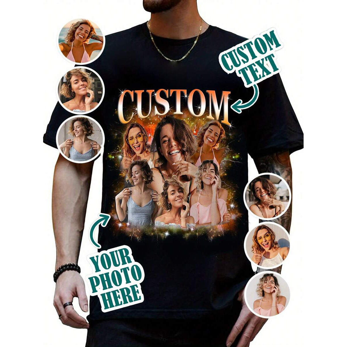 Personalized Everyday T-Shirt – Gift for Him or Her